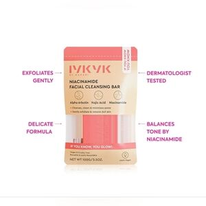 Niacinamide Facial Cleansing Bar - Pink